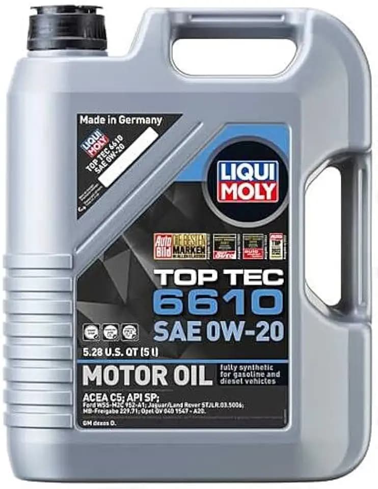 Liqui Moly TOP TEC 6610 0W20 5 Liters (Case of 1)