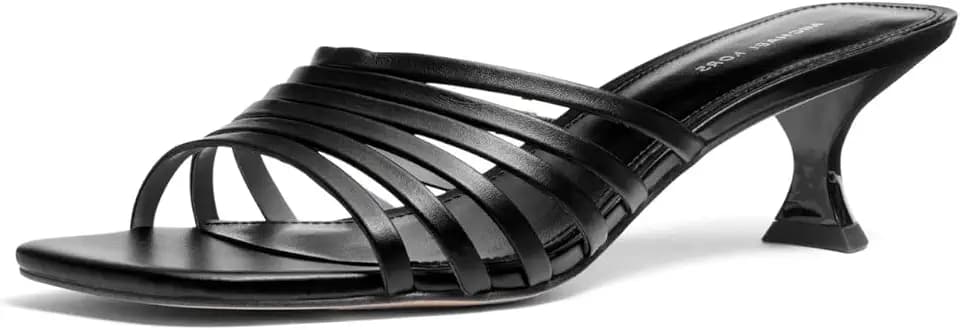 Michael Kors Women's Haisley Kitten Heel Sandal