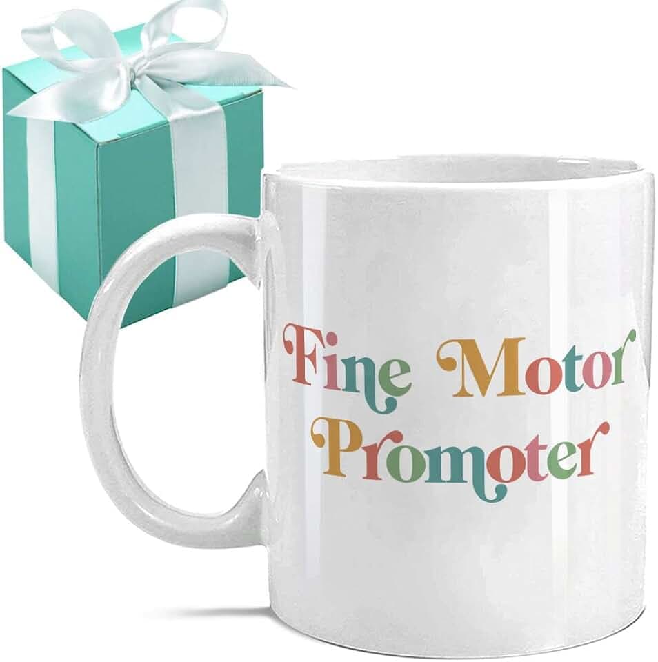 The Occupational Therapy Therapist Mug Gifts for Women - Mental Healthy Gift Fine Motor Promoter Psychology Gifts Appreciation Birthday Gift for Women Female Therapists