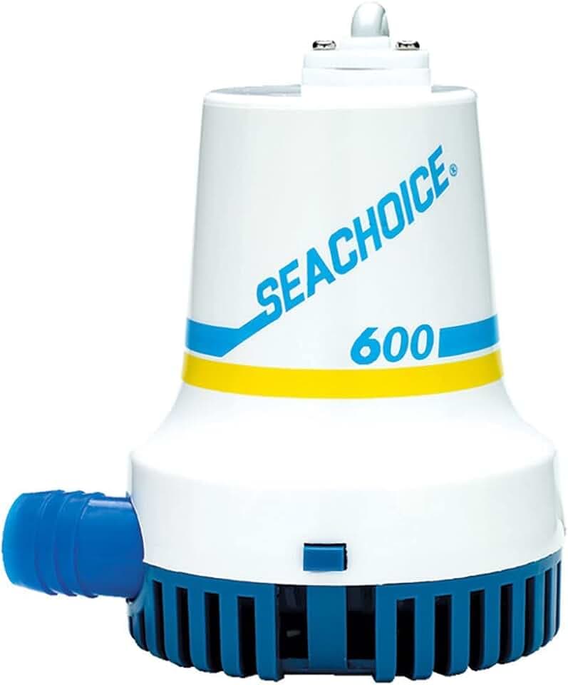 Seachoice Universal 600 GPH Marine 12V Bilge Pump