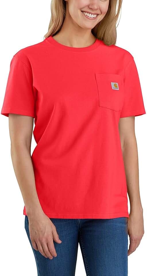 Carhartt Herren Pocket T-Shirt Arbeits-T-Shirt (1er Pack)