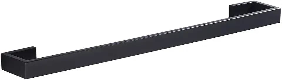 60cm Handtuchstange, Schwarz Matt, aus 304 Edelstah Wand Handtuchhalter