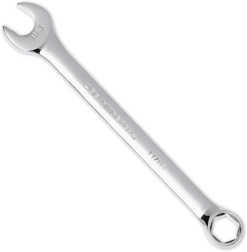 GEARWRENCH 6 Pt. Combination Wrench, 11/16" - 81776