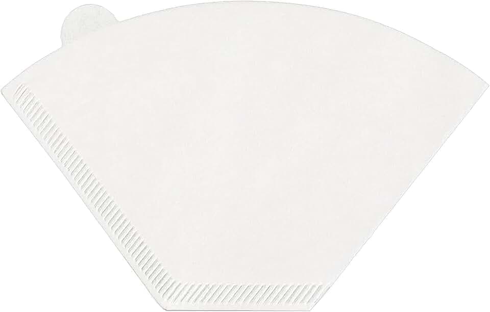 200 Count Coffee Filters #4, Cone Coffee Filter 8-12 Cup, White