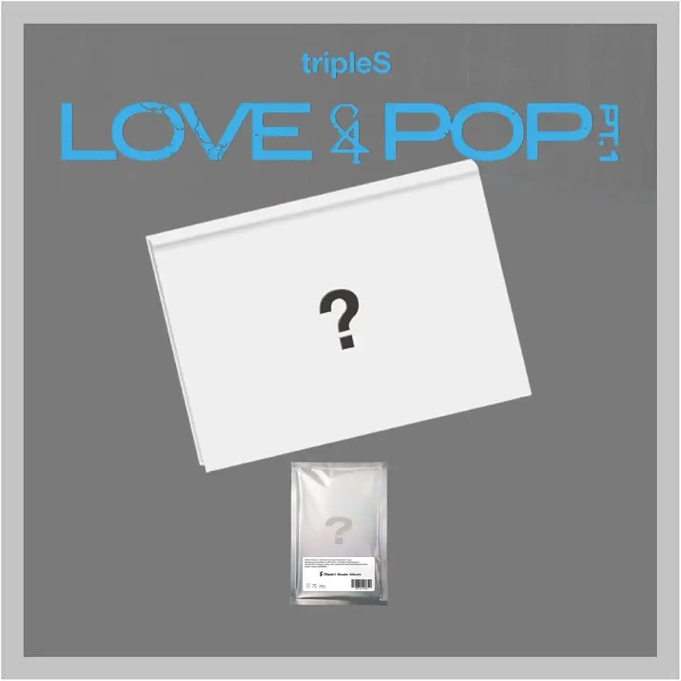 (2 Version Set : 1Standard+1Objekt Music Album) tripleS ASSEMBLE26 LOVE & POP pt.1 Album with Tracking