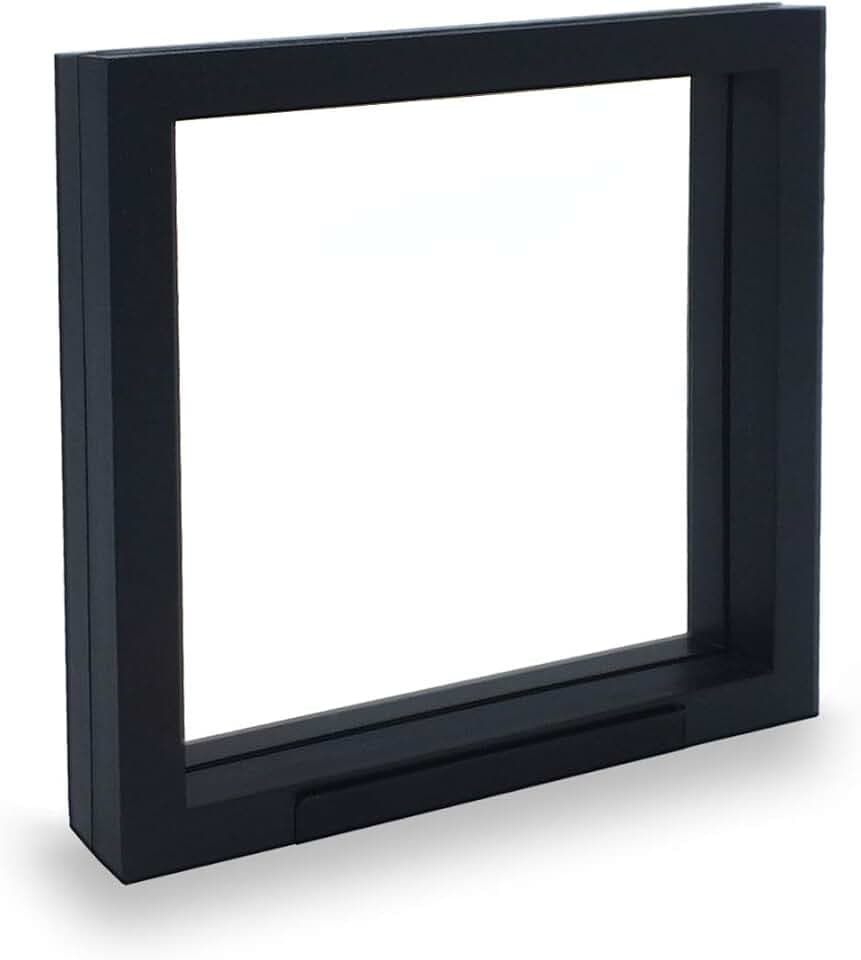 3 D Schweberahmen Kunststoff Format innen 150 x 150 x 30 mm