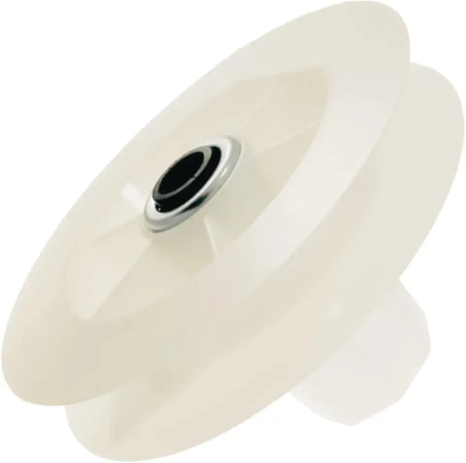 Rolladenscheibe für 18mm Bänder | Rolladenrolle für 40mm Achsen | Scheibe mit Rolladenlager | Ersatz- und Ersatzteile (Band 18mm mit Lager, 120X40)