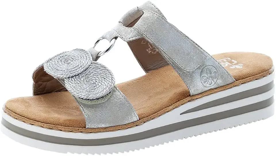 Rieker Pantolette Silber