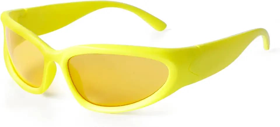 ADE WU Wrap Around Fashion Sunglasses for Women Men