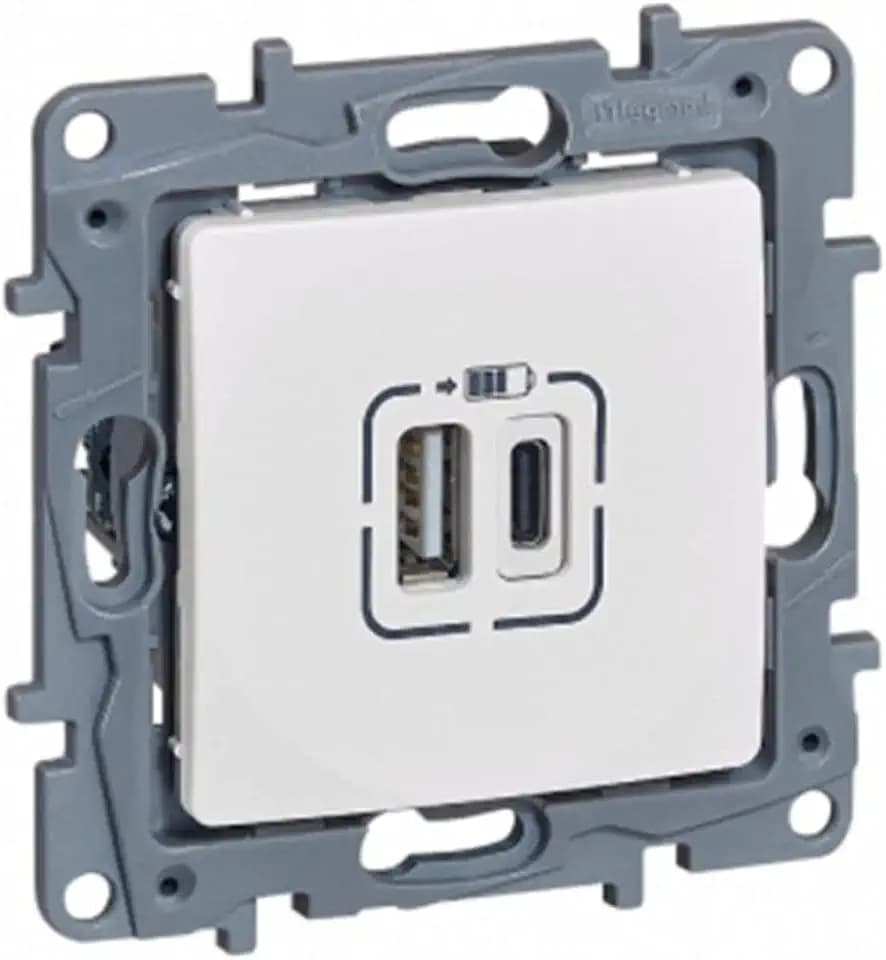 Legrand 764597 USB-Buchse, mehrfarbig, Standard