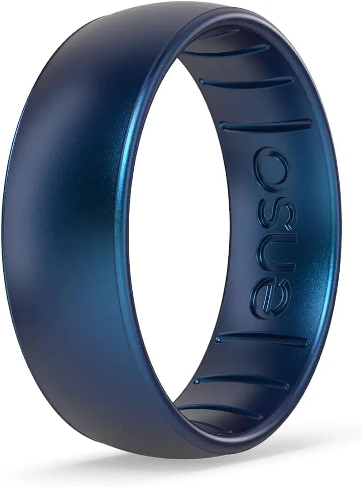 Enso Rings Classic Elements Silicone Ring | Made in The USA | Comfortable, Breathable, and Safe