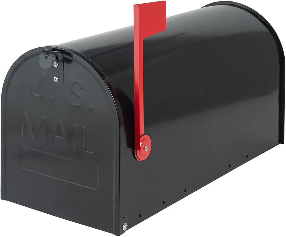 Large Mailboxes for Outside, RAINHOL Black 23 x 10.7 x 8.9 Inches
