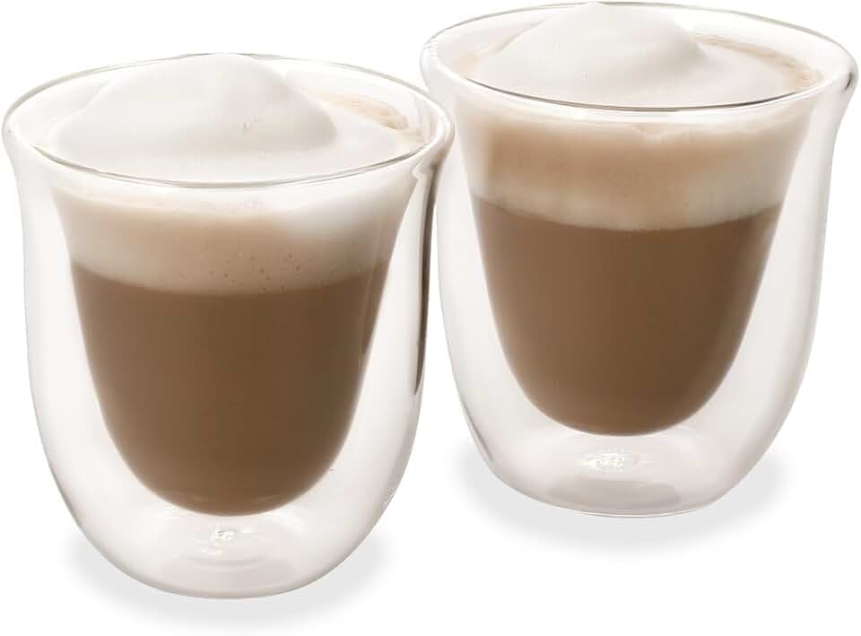 La Cafetière 2ml Doppelwandige Cappuccino Jack Gläser, 2er Set