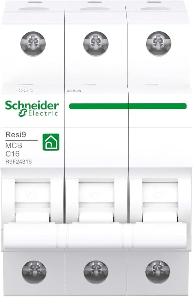 Schneider Electric Leitungsschutzschalter Resi9, 3-polig, R9F24316