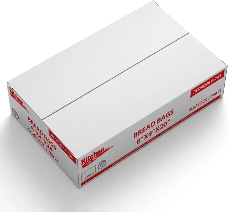 Bread Bags - 8x4x20 Case of 700 (1 packs x 700)
