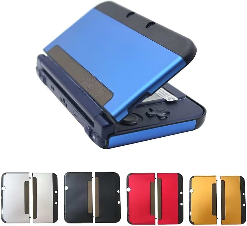 Blue Shockproof Protector Case Cover Hard Shell Skin for Nintendo New 3DS XL LL (2015 Model) ONLY
