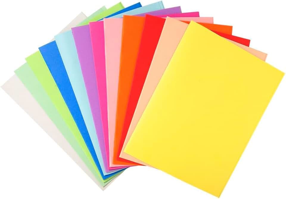 Exacompta Forever 410000E Packung mit 100 Aktendeckel (aus 220g/qm recyceltem Karton in Format 24 x 32 cm, ideal für DIN A4, farbig sortiert) 100 Stück
