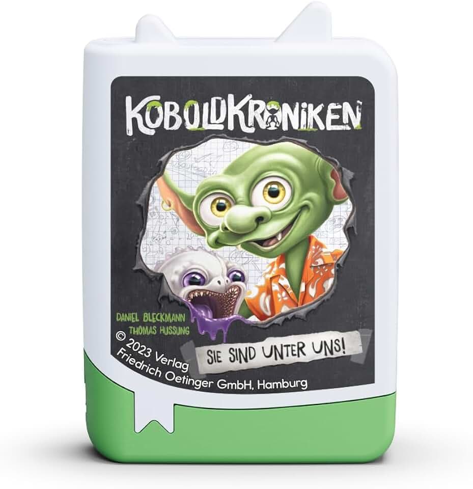 tonies Hörfigur für Toniebox, Book, KoboldKroniken - 1. Sie sind unter Uns!, Hörspiel für Kinder ab 9 Jahren, Spielzeit ca. 242 Minuten