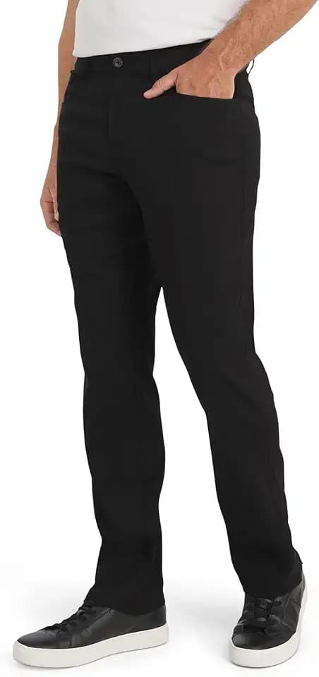 Weatherproof Vintage Casual Hiking Pants for Men - Lightweight Stretch Travel Mens Work Pants with Utility Cargo Pocket