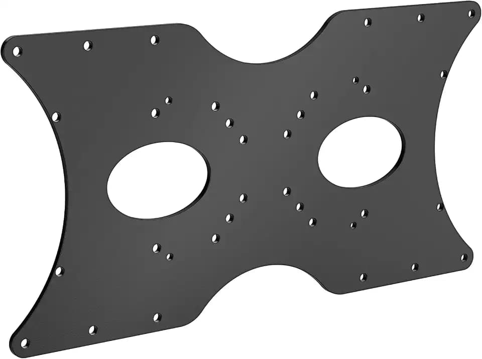 Black VESA TV Mount Adapter Plate Bracket