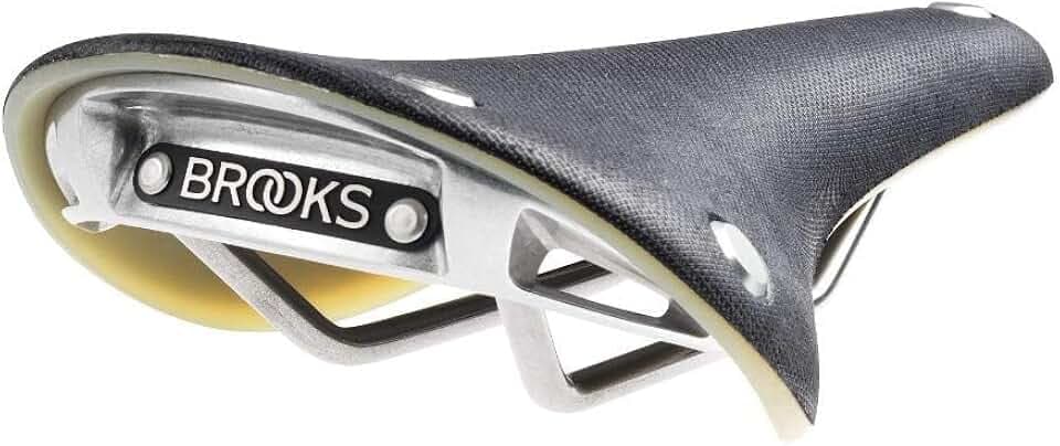 Brooks England Cambium C17 Special,All-Weather, Waterproof Natural Rubber Bike Saddle, Black, One Size