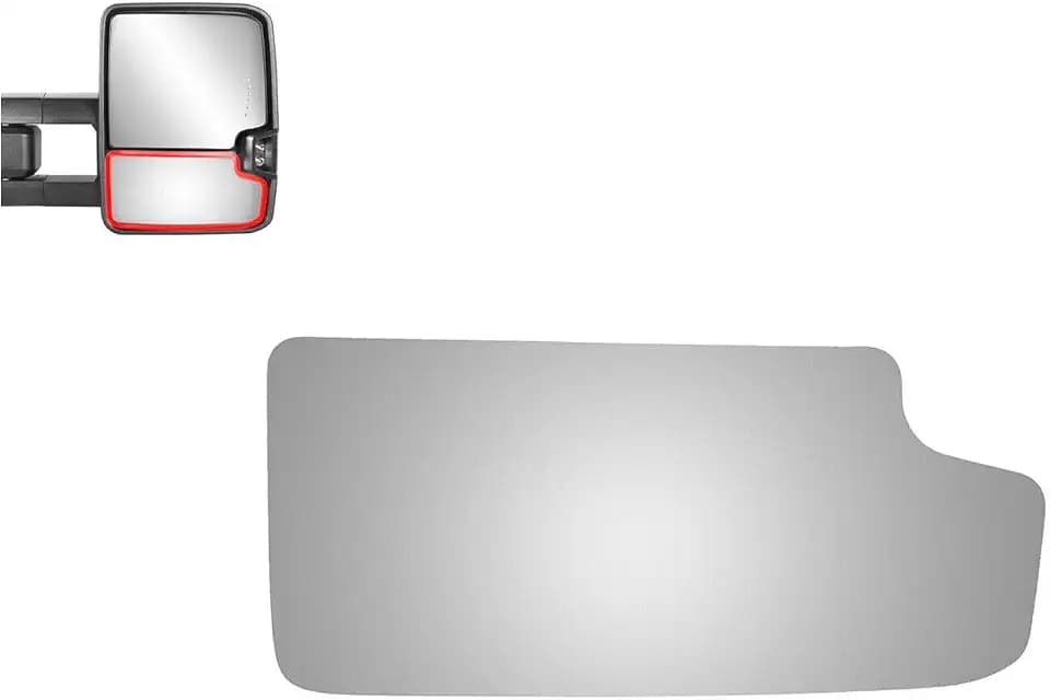 WLLW RH Mirror Glass fit for Chevy GMC C/K Pickup Tahoe Blazer Silverado