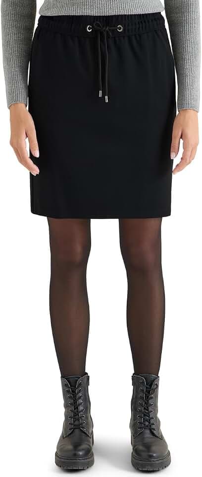 Cecil Damen Jogg-Skirt mit Glitzer-Tape
