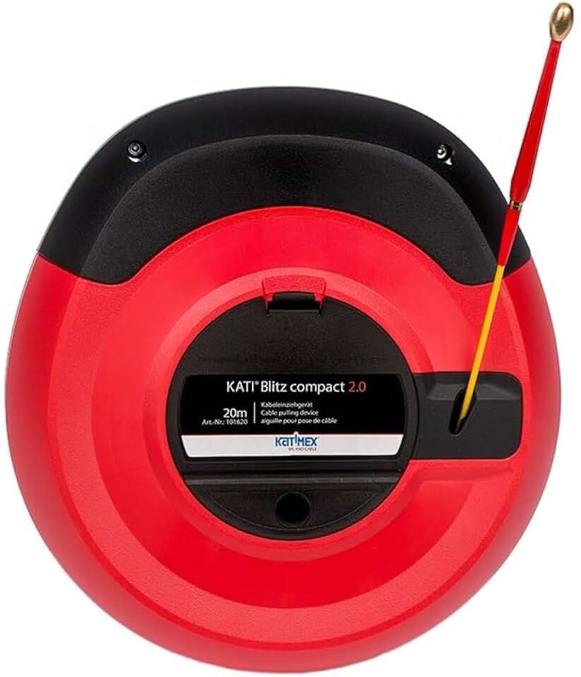 Katimex Kati Blitz compact 2.0 | 20 m | Der Kati Blitz compact 2.0 ist der Problemlöser mit dem auch unter schwierigsten Bedingungen Kabel in Leerrohre eingezogen werden können