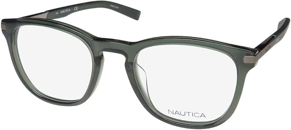 Nautica N8132 Eyeglass Frame/Eyewear American Fashion Designer Premium Segment For Active Lifestyle Adults