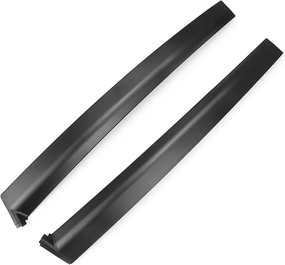 Driver and Passenger Side B Pillar Molding Trim Cover Fit for Honda Civic 1992-1995 Hatchback & Coupe 72470-SR3-003, 72430-SR3-003