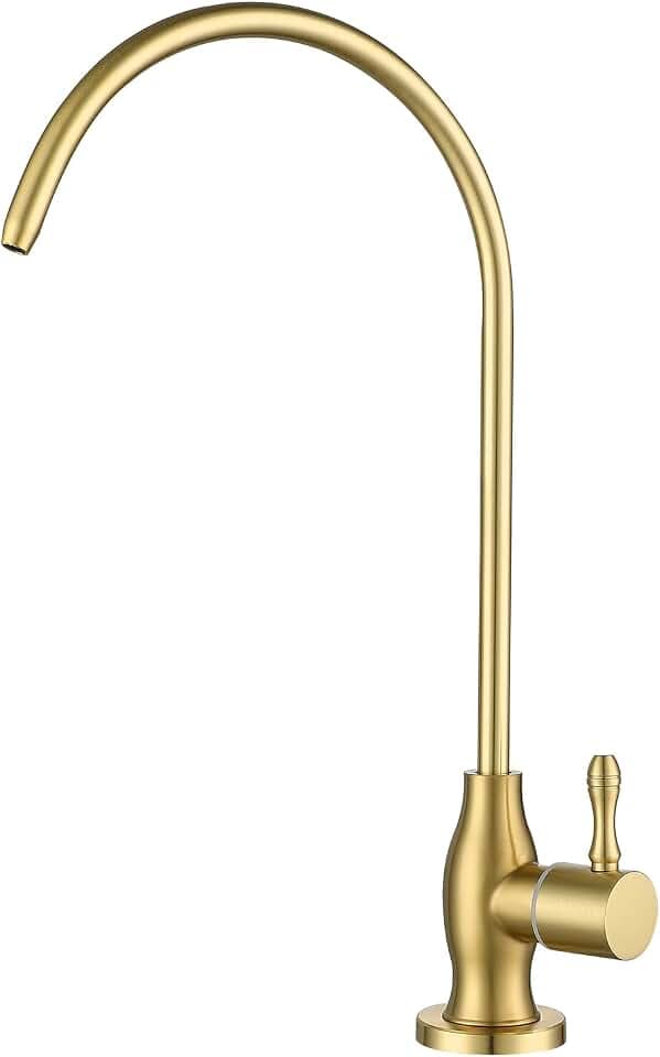 Drinking Water Faucet Brushed Gold