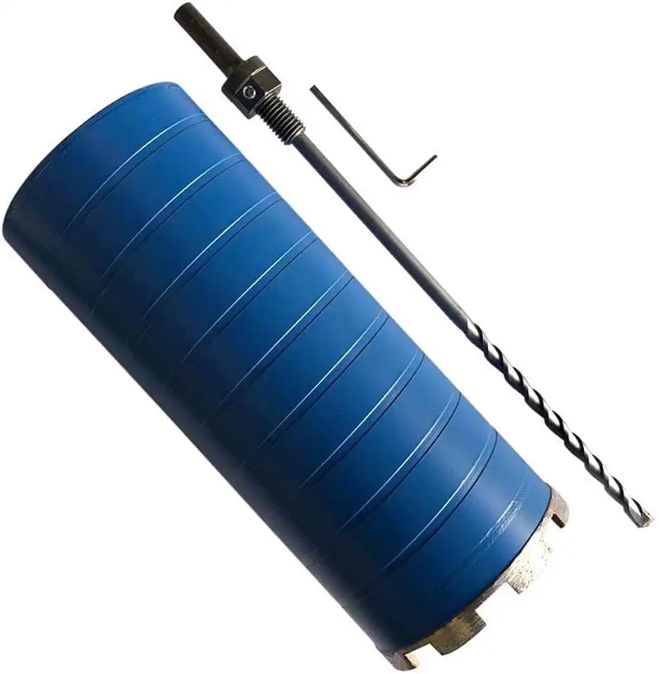 4-1/4" Dry Diamond Core Bit w/Pilot for Brick & Block, 1/2" Chuck