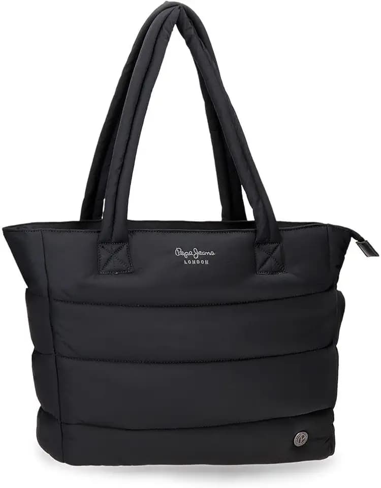 Pepe Jeans Aura Freizeitrucksack aus Polyester mit breiten, verstellbaren Schultergurten und einer Fronttasche von Joumma Bags