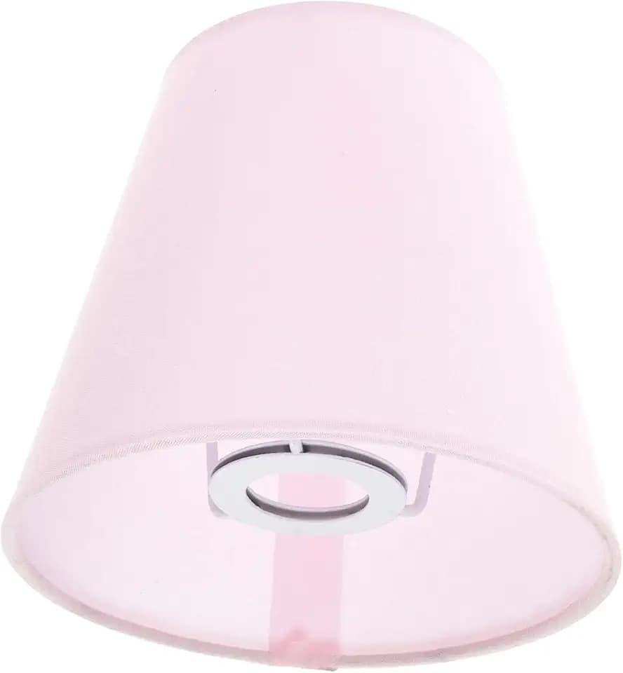 Garneck Lampenschirm Rosa 5.51X5.51X5.12In Lampenschirm Für Tischlampe Pendelleuchte Wandlampe Und Stehlampe Dekorative Lichtabdeckung Für Schlafzimmer Wohnzimmer Büro Hotel Restaurant