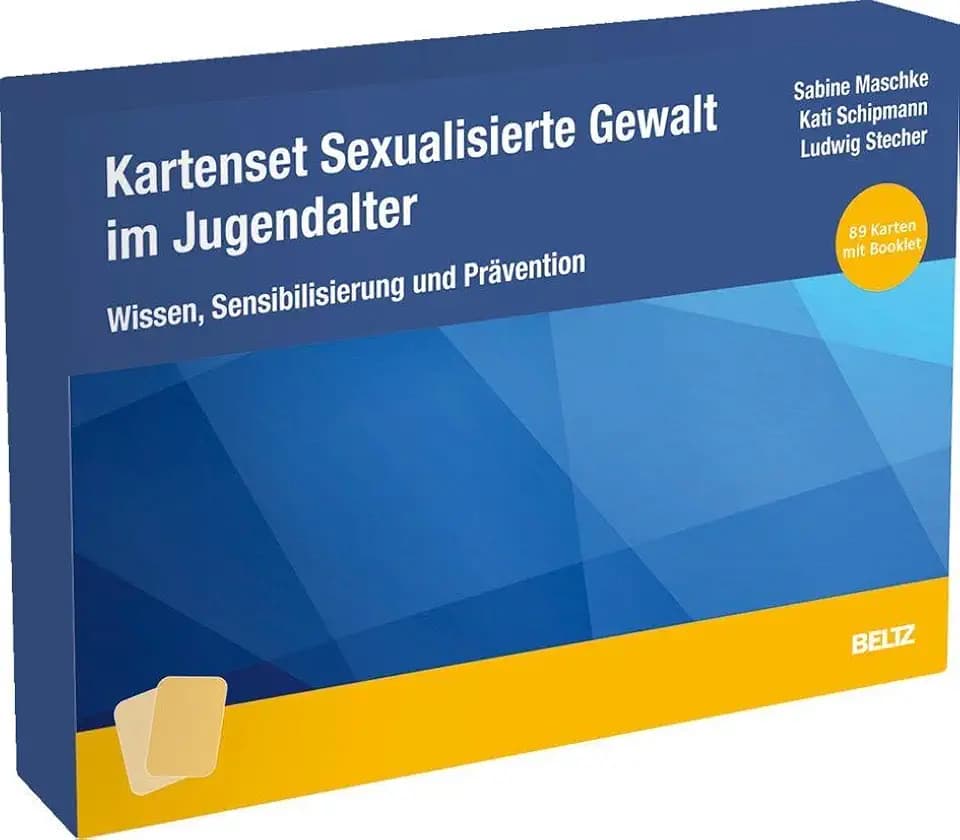 Kartenset Sexualisierte Gewalt im Jugendalter: Wissen, Sensibilisierung und Prävention. 89 Karten mit Booklet. Ab Klasse 8 (Kartensets für die pädagogische Praxis)