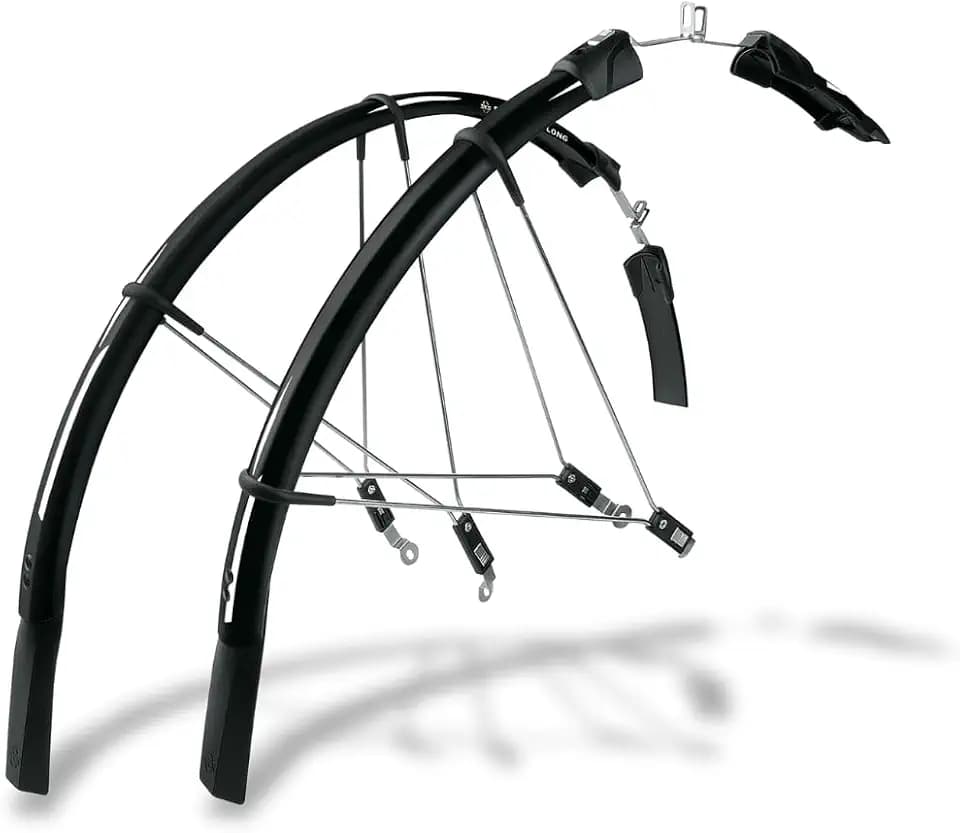 SKS GERMANY RACEBLADE Long Schutzblechset, ideal für Rennrad, schwarz