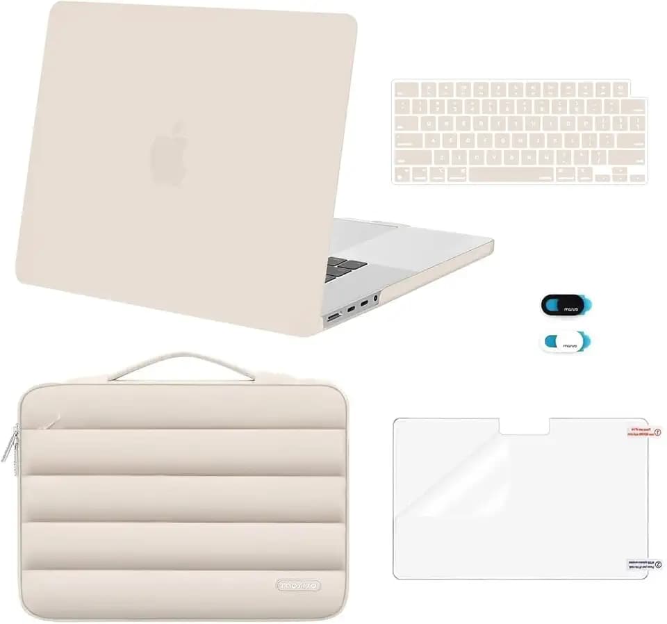 MOSISO Compatible with MacBook Pro 16 inch Case M5 M4 M3 M2 M1 2026-2021