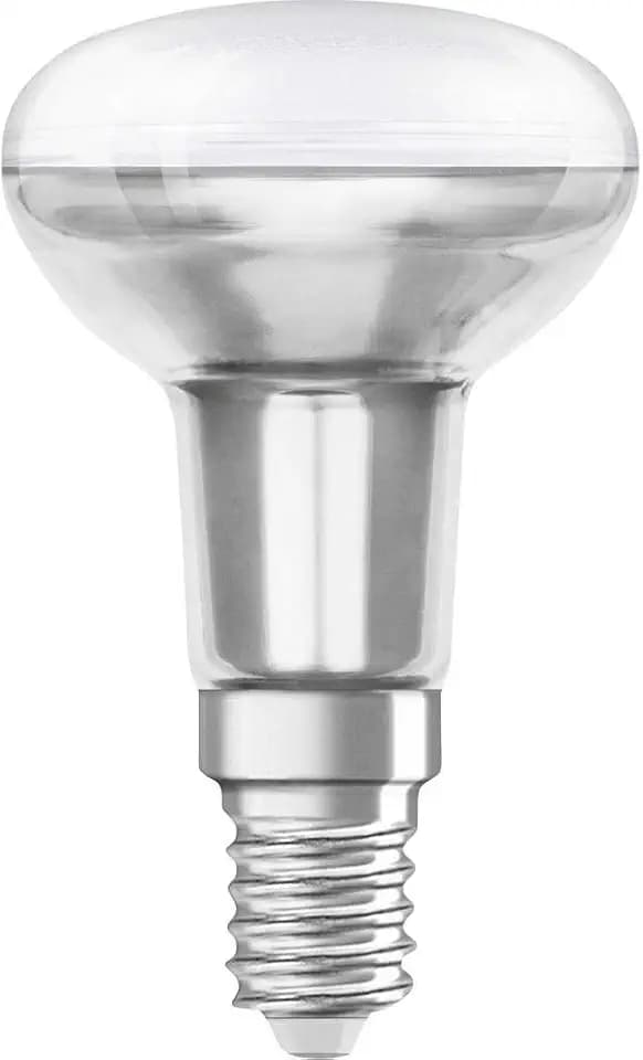 OSRAM Lamps LED SuperStar R50 Reflektorlampe, Sockel: E14, Warm White, 2700 K, 5, 90 W, Ersatz für 60-W, 4058075096929, Weiß