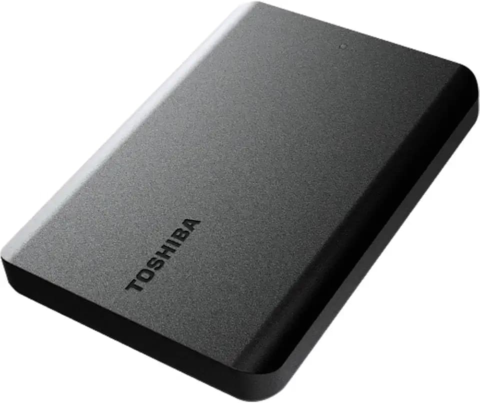 Disco Rigido Esterno - Toshiba - Canvio Basics - Da 2 A - Nero
