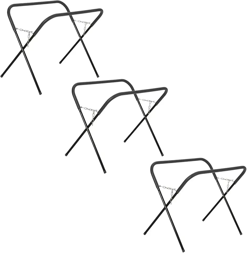 750 LBS Portable Work Stand, 3 Pack, Folding Work Bench for Bumpers
