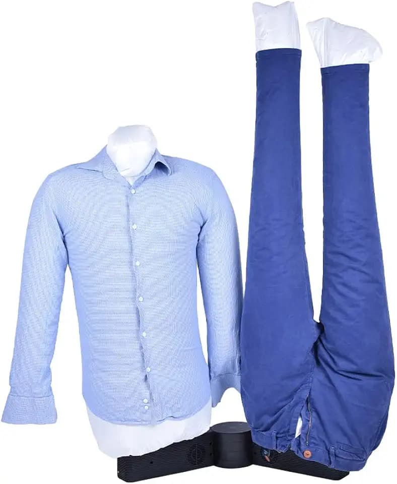 B.LIVING - Dry Magic 2.0 2-in-1 Hemd und Hose zum Trocknen und Bügeln, Weiß