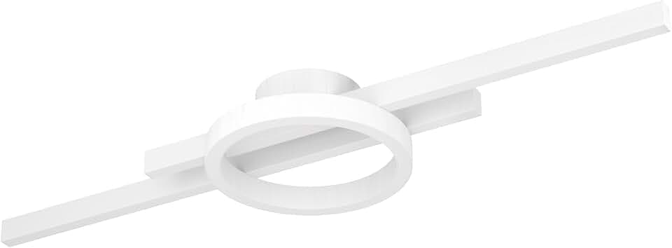 EGLO LED Deckenleuchte Amandolo, dimmbare Deckenlampe mit Fernbedienung