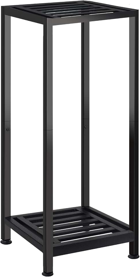 Lilybud--lily Plant Stand Indoor Outdoor Heavy Duty Wrought Iron Pedestal Stands Metal Plant Stand Decorative Flower Stand for Patio Garden Deck Living Room