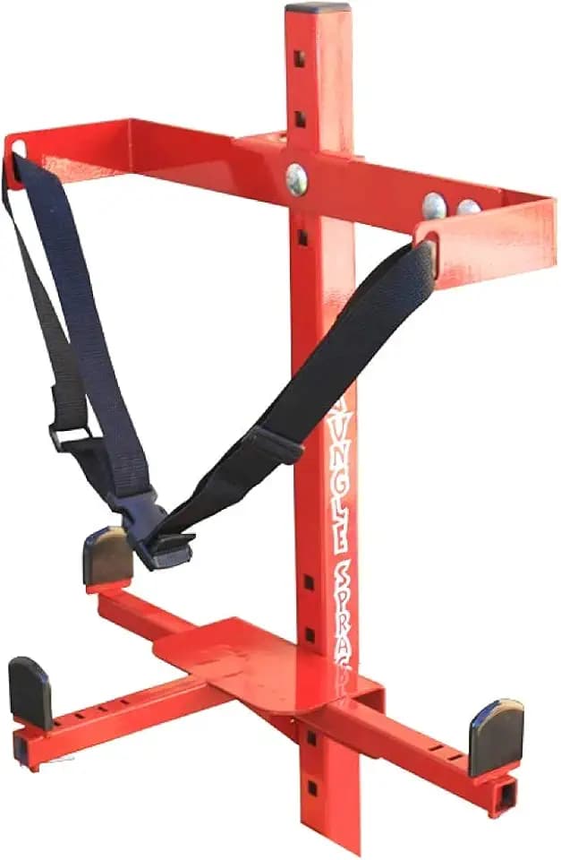 Jungle Jim's Jungle Sprack – Secure Adjustable Backpack Sprayer Rack for Open or Enclosed Trailers – Wall Mount Option for Ultimate Flexibility