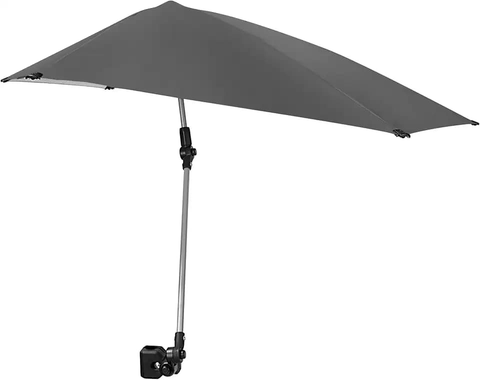 Sport-Brella Versa-Brella SPF 50+ Protection Adjustable Umbrella with Universal Clamp