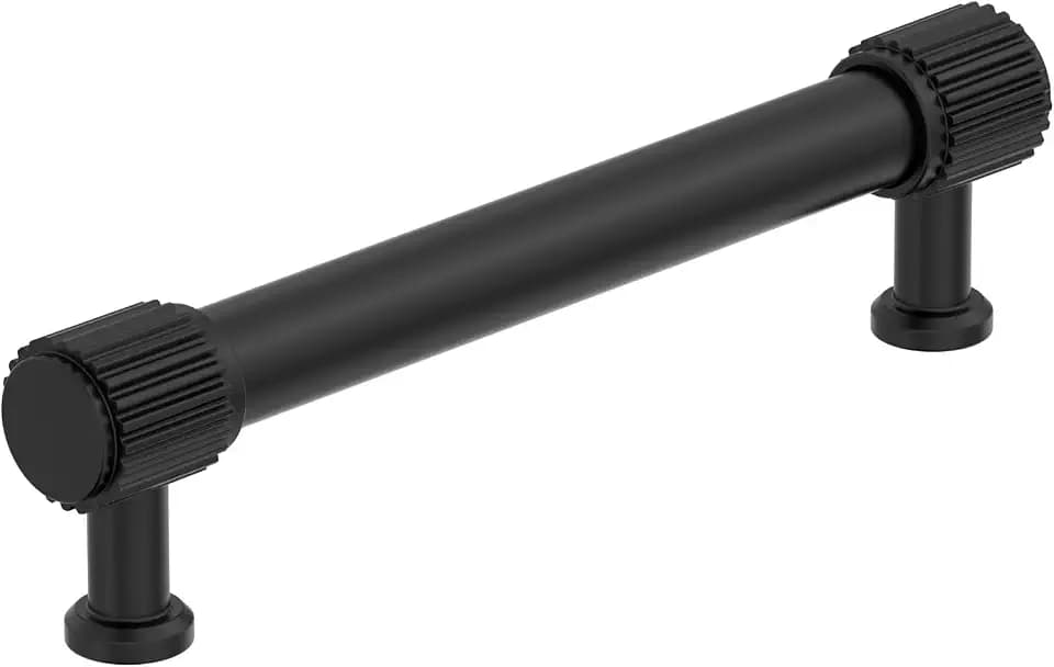Amerock 5-1/16" Farewind Matte Black Drawer Pull