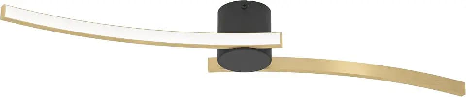 EGLO LED Deckenlampe Aieta, Deckenleuchte für Büro und Küche