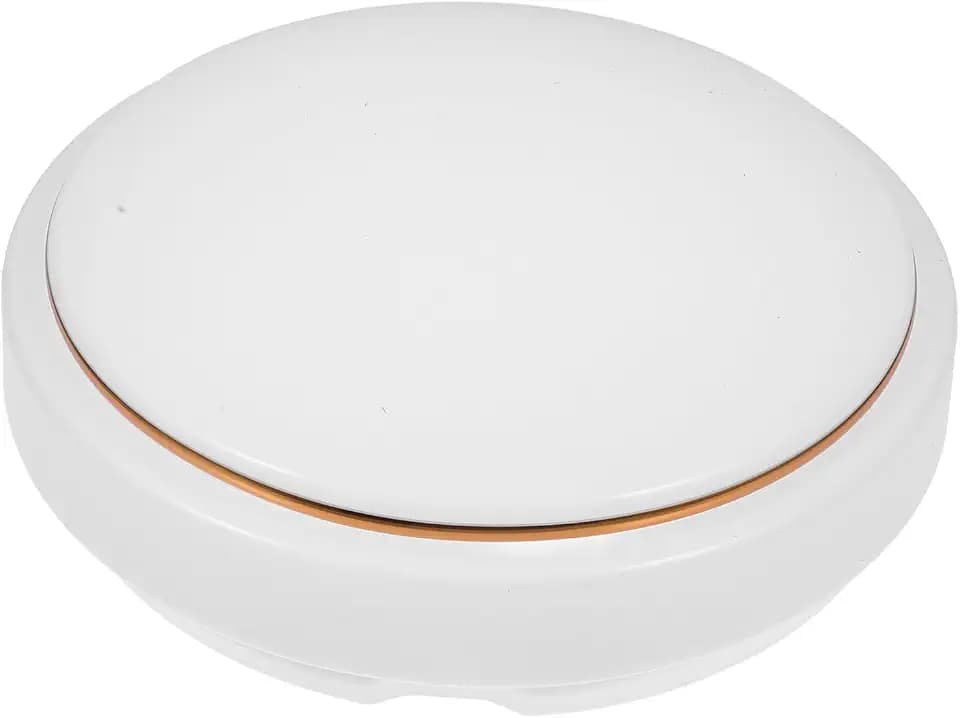 Generic Flush Mount Ceiling Light Cover 8-Inch Round Pvc Dome Shade with Easy Bayonet Installation Even Light Diffuser for Led Fixtures