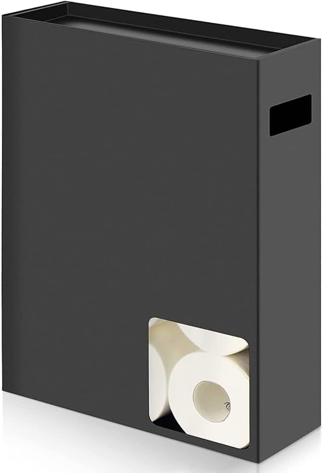 Toilettenpapierhalter Rollenhalter Klopapier Aufbewahrung Ersatzrollenhalter Organizer Badezimmer Seidenpapier Ständer