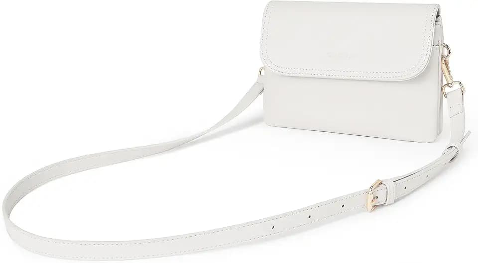 CHOLISS Small Crossbody Bags for Women, Vegan Leather Cell Phone Purse, Mini Travel Purse with Adjustable Strap Womens Gifts